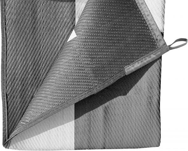 Markízový koberec Balmat, sivá / biela 600 x 250cm