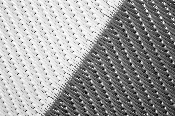 Markízový koberec Balmat, sivá / biela 600 x 250cm