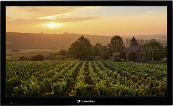 Balenie CAV220B.2 LED TV a Android TV Stick