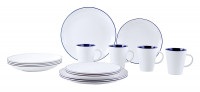Súprava riadu Linea Blue 16 ks