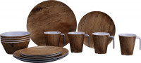 Súprava riadu Nature Line Teak 16 ks