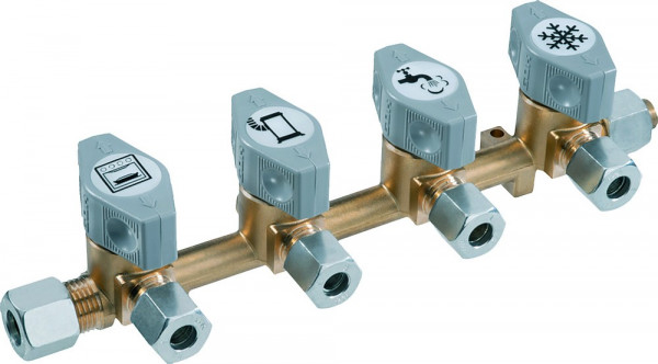 Rozvodný blok DSV-AB4 PS 5bar