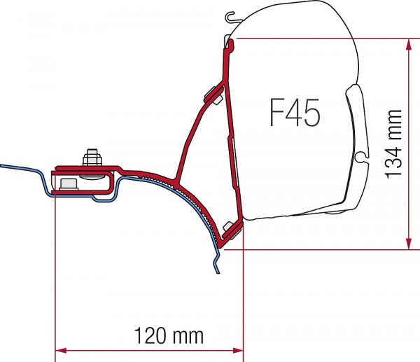 Súprava adaptéra VW T5 UK verzia