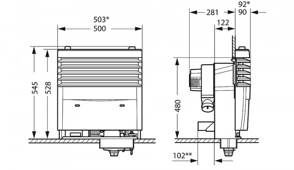 Vykurovací systém S3004