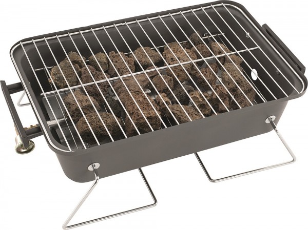 Plynový gril Asado sivý